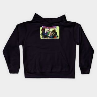 Earp-O-Ween 2021 - Green Background Kids Hoodie